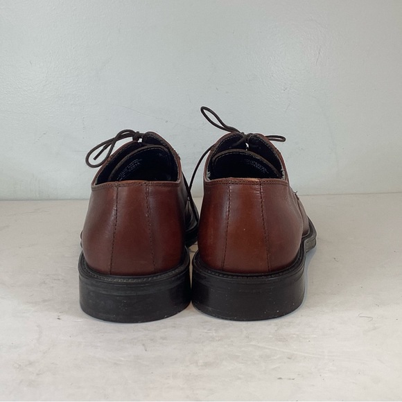 UNLISTED BY KENNETH COLE BROWN LEATHER APRON TOE OXFORD EUC SZ 11 - Picture 5 of 10